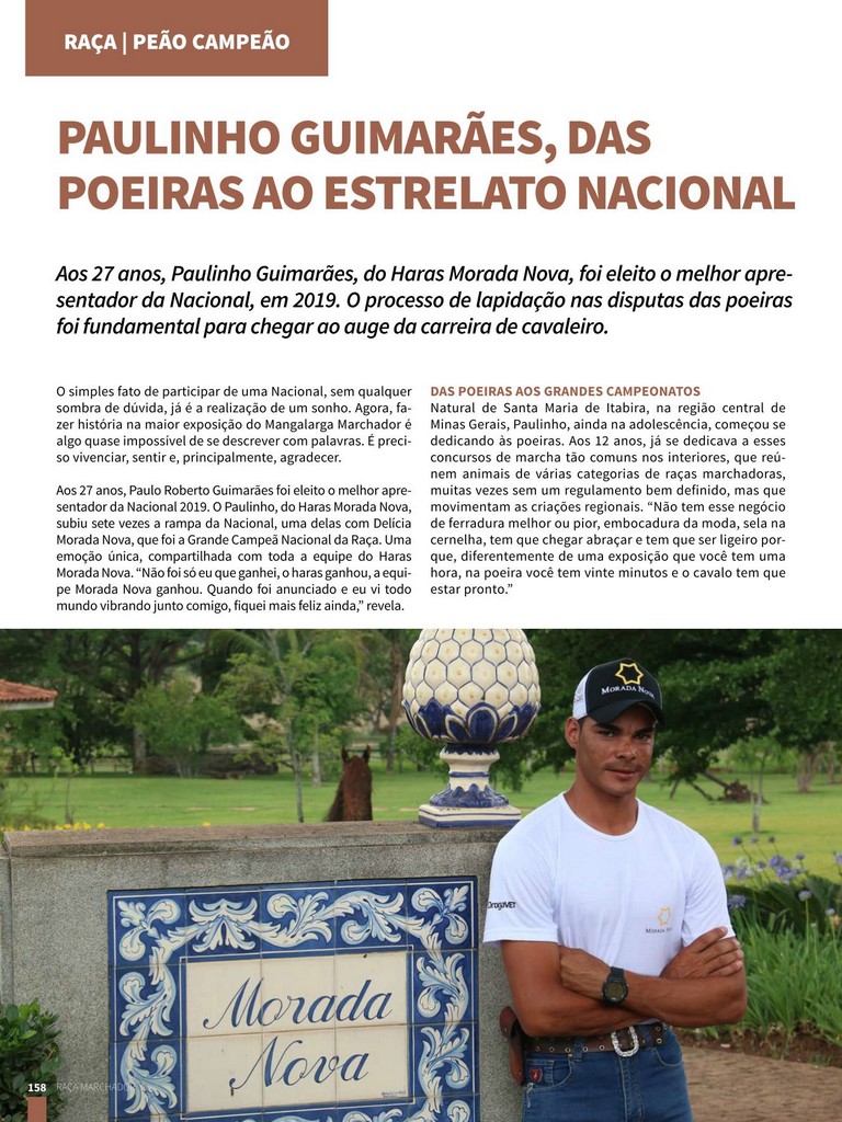 Paulinho Guimarães, das poeiras ao estrelato Nacional.